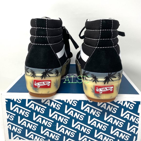 VANS Sk8-Hi Stacked LX Suede-Canvas Palm Men's - Picture 4 of 8